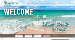 Desktop Screenshot of islandbeachresort.net